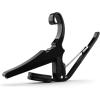 imageKyser Musical Products QuickChange Guitar Capo KGCBA Black  For Classical Guitars Made in USA Quality Strong Lightweight Quick ampamp Easy Key Changes Innovative Perfect Fit For ClassicalsBlack