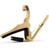 imageKyser QuickChange Guitar Capo for 6string acoustic guitars Black KG6BAGold
