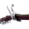 imageKyser QuickChange Guitar Capo for 6string acoustic guitars Black KG6BASilver