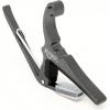 imageKyser QuickChange Guitar Capo for 6string acoustic guitars Black KG6BASilver Vein