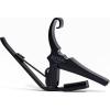 imageKyser LowTension QuickChange Guitar Capo for 6string guitars Matte Blackout KG6LTMatte Black