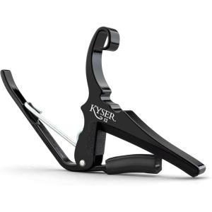 imageKyser QuickChange Guitar Capo for 12string guitars Black KG12Bblack