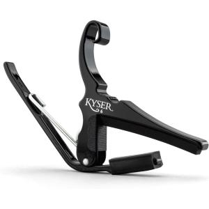 imageKyser QuickChange Guitar Capo for 6string acoustic guitars Black KG6BABlack