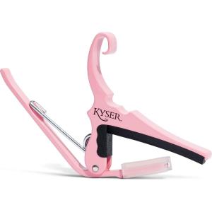 imageKyser QuickChange Guitar Capo for 6string acoustic guitars Pink KG6KA