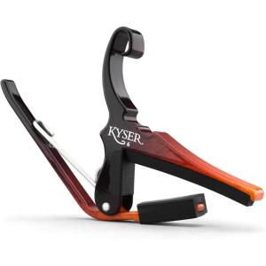 imageKyser QuickChange Guitar Capo for 6string acoustic guitars Sunburst KG6SNBA